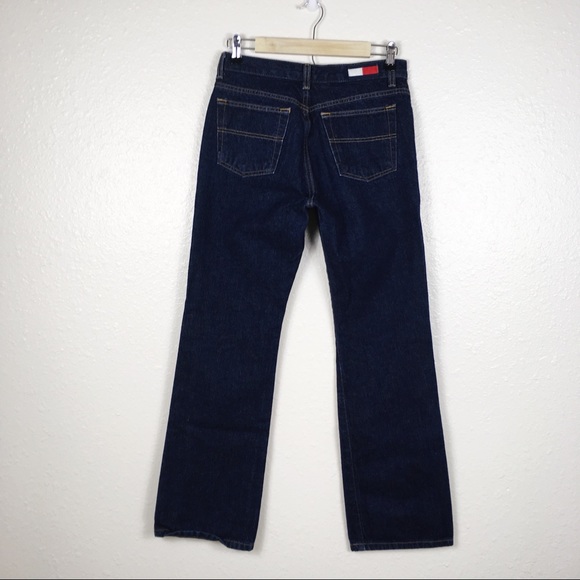 Tommy Hilfiger Dark Wash Wide Leg Tommy Jeans - Picture 2 of 8